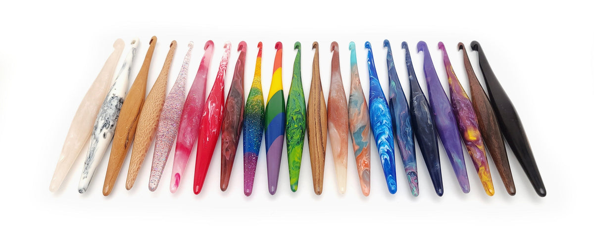 Streamline Crochet Hooks