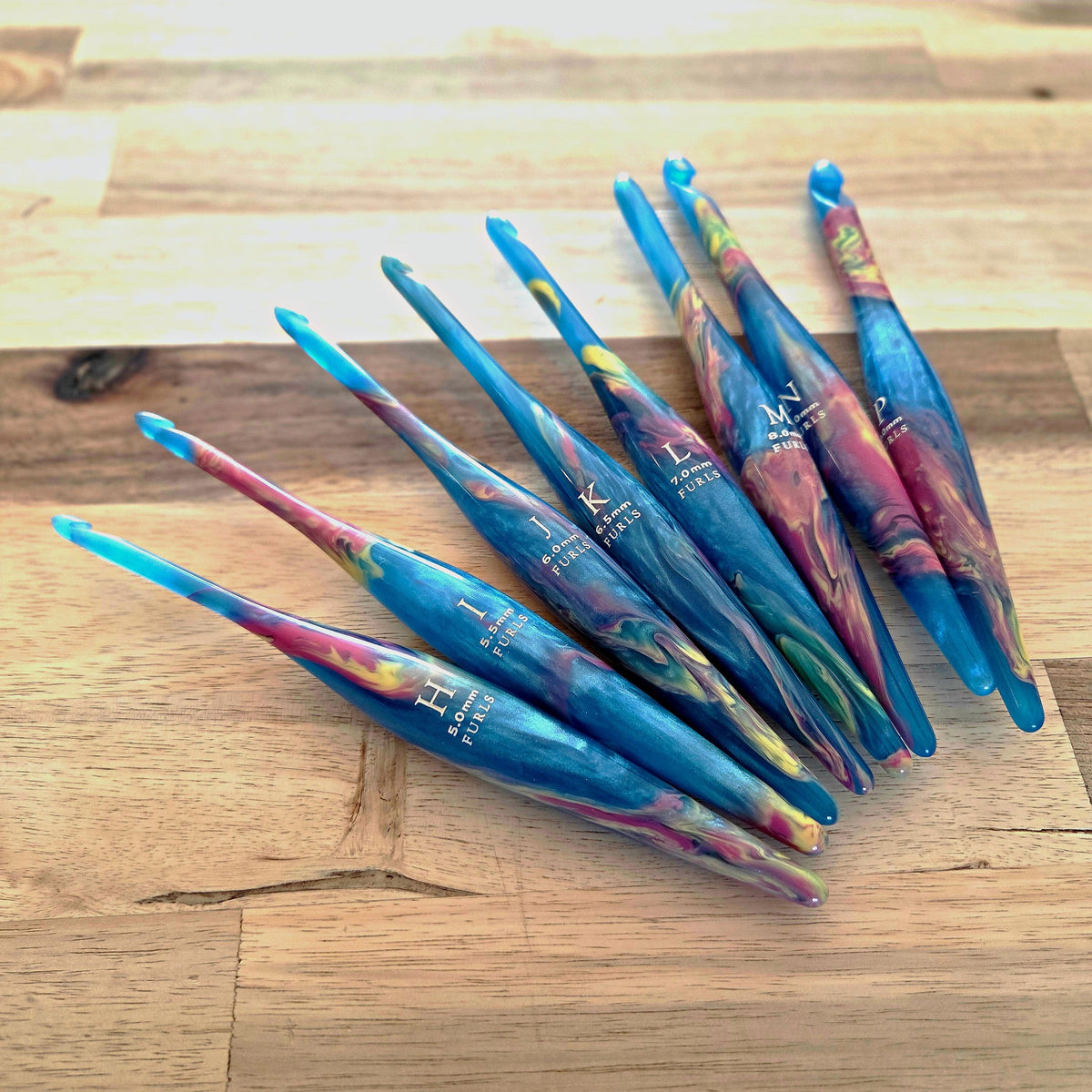 Stratosphere Streamline® Resin Crochet Hook Streamline Resin FurlsCrochet 